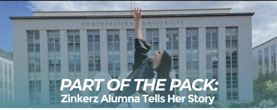 Part of the Pack: Zinkerz Alumna Tells Her Story