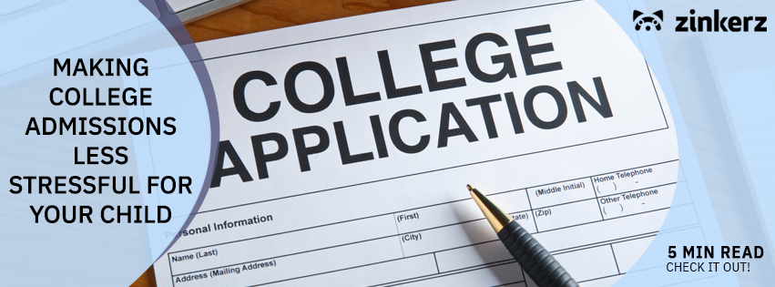 For Parents: Making College Admissions Less Stressful for Your Child